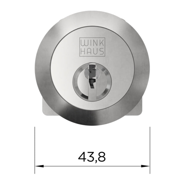 Außen-Zylinder für Kastenschlösser WINKHAUS keyTec AZ