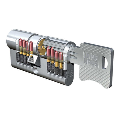 Doppelzylinder für Biffar WINKHAUS keyTec AZ